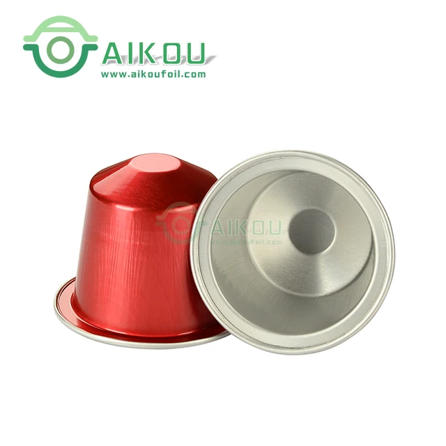 Алюминиевые капсулы для кофе эспрессо с наклейкой по заводской цене