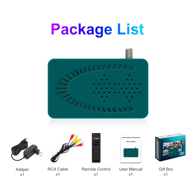 Dvb s2 Satellite Receiver Full hd Set Top Box GX6605S TV Digital Tuners Free to Air MeeCast HD DVB S2 Receiver OEM/ODM Factory