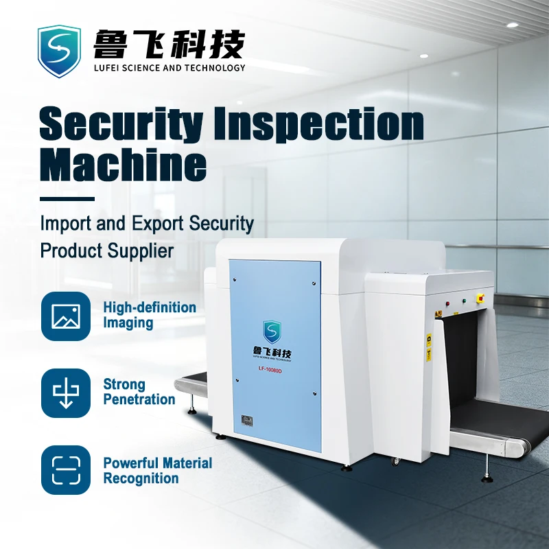 Portable 5030 Xray Baggage Screening Machine Safety Protection Security Inspection System Hotel Baggage Scanner