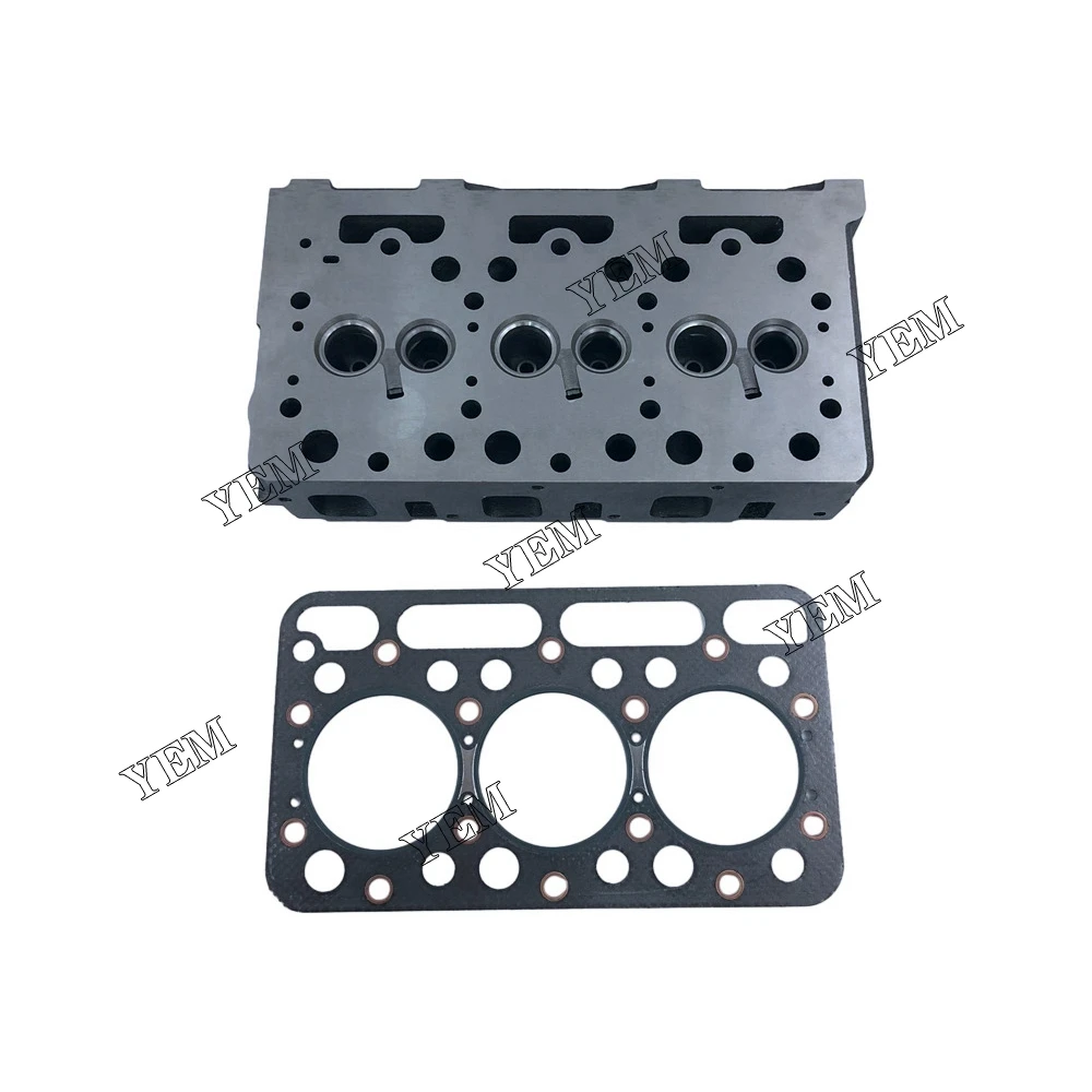 Ready to Ship D1302 Cylinder Head With Head Gasket Fit for Kubota D1302 Engine