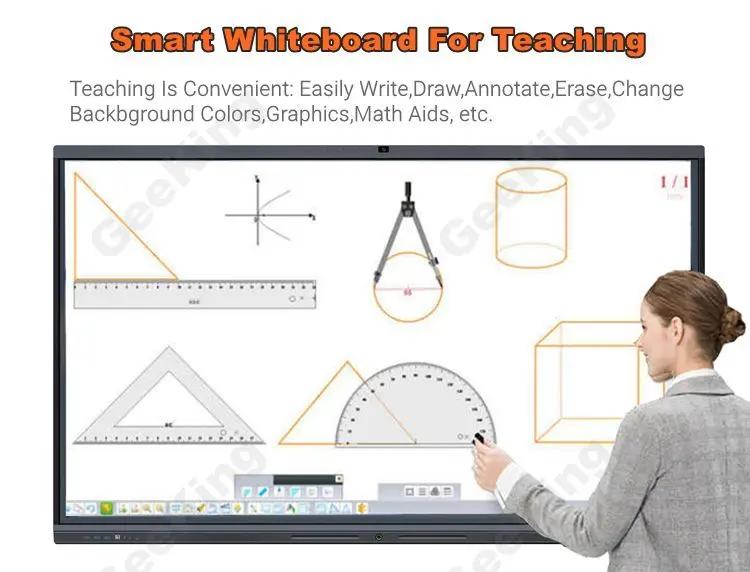 OEM ODM Factory Custom Interact Whiteboard Smart Board for School