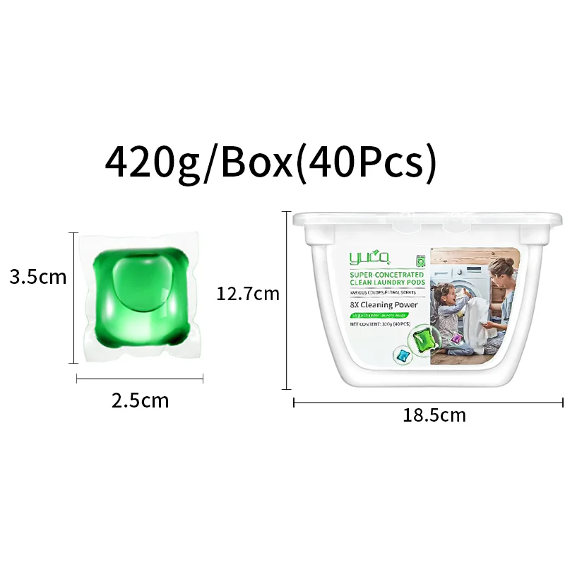 Laundry Pods Manufacturer Soft Perfume Color Protection Laundry Beads