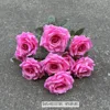 9 head diamond rose light rose red