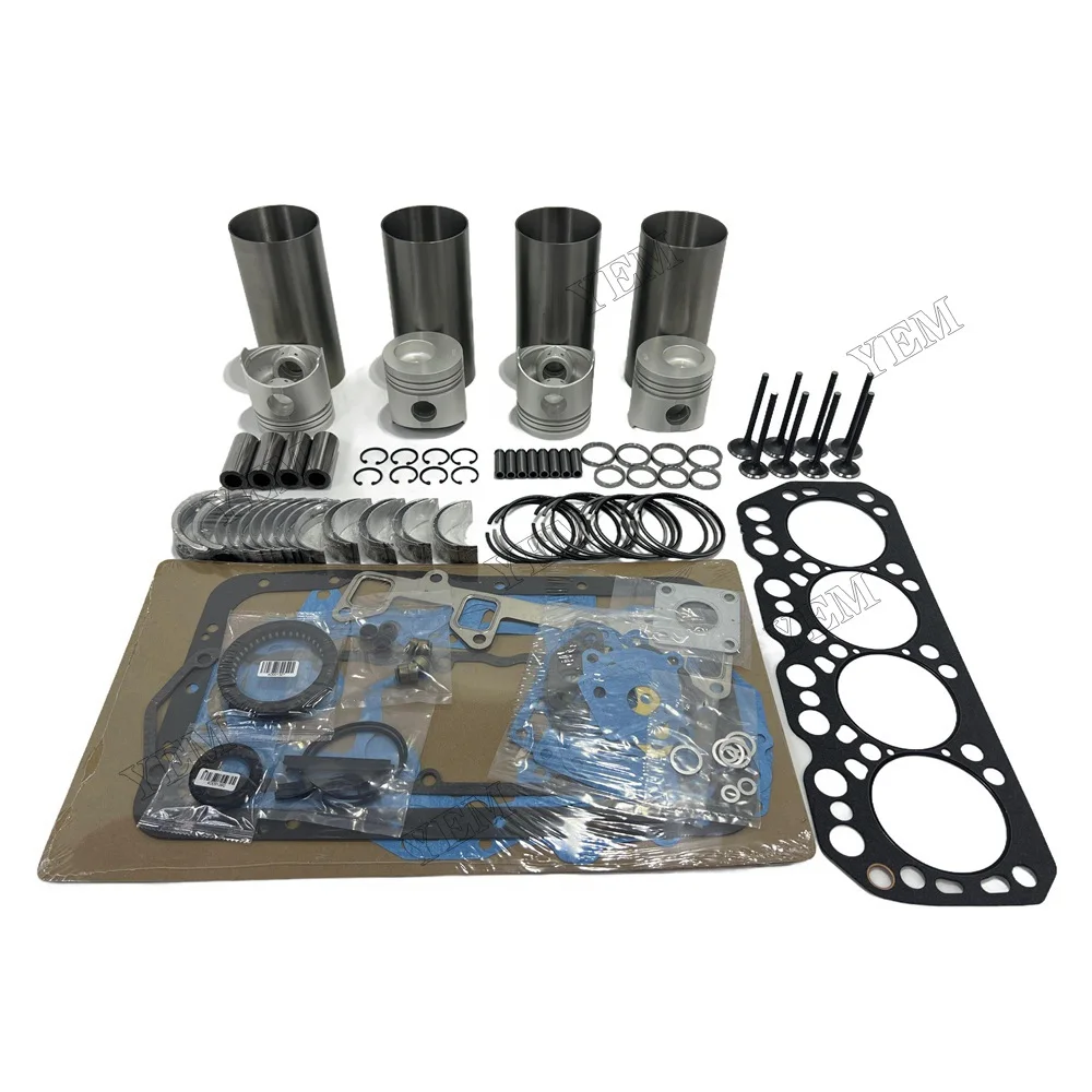 K4N Overhaul Rebuild Kit for Mitsubishi Engine Caterpillar 305CR Kobelco SK045