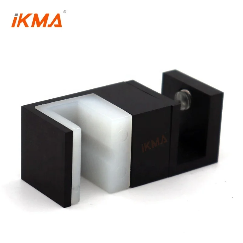 Shower Sliding Door System Stainless Steel 304 Replacement Bottom Fixed Panel Glass Door Floor Guide