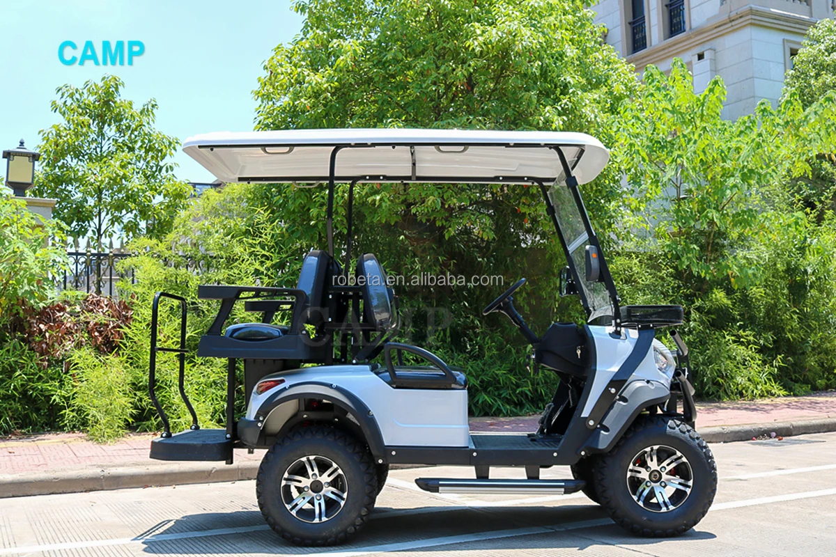 Golf Cart Electric Lithium Battery Powered Ac System Electric Utility 