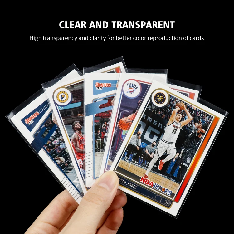 1000pcs UNICORN GAME PLUS Clear Card Sleeves Penny Board Game Card Sleeves Baseball Collection Sport Card Sleeves 1000pcs UNICORN GAME PLUS Clear Card Sleeves Penny Board Game Card Sleeves Baseball Collection Sport Card Sleeves