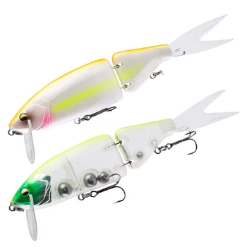 Floating Multi-Joint Trolling & Gliding Hard Minnow, Double Jointed Fishing Lure, 165mm / 135mm – Minnow – view 3