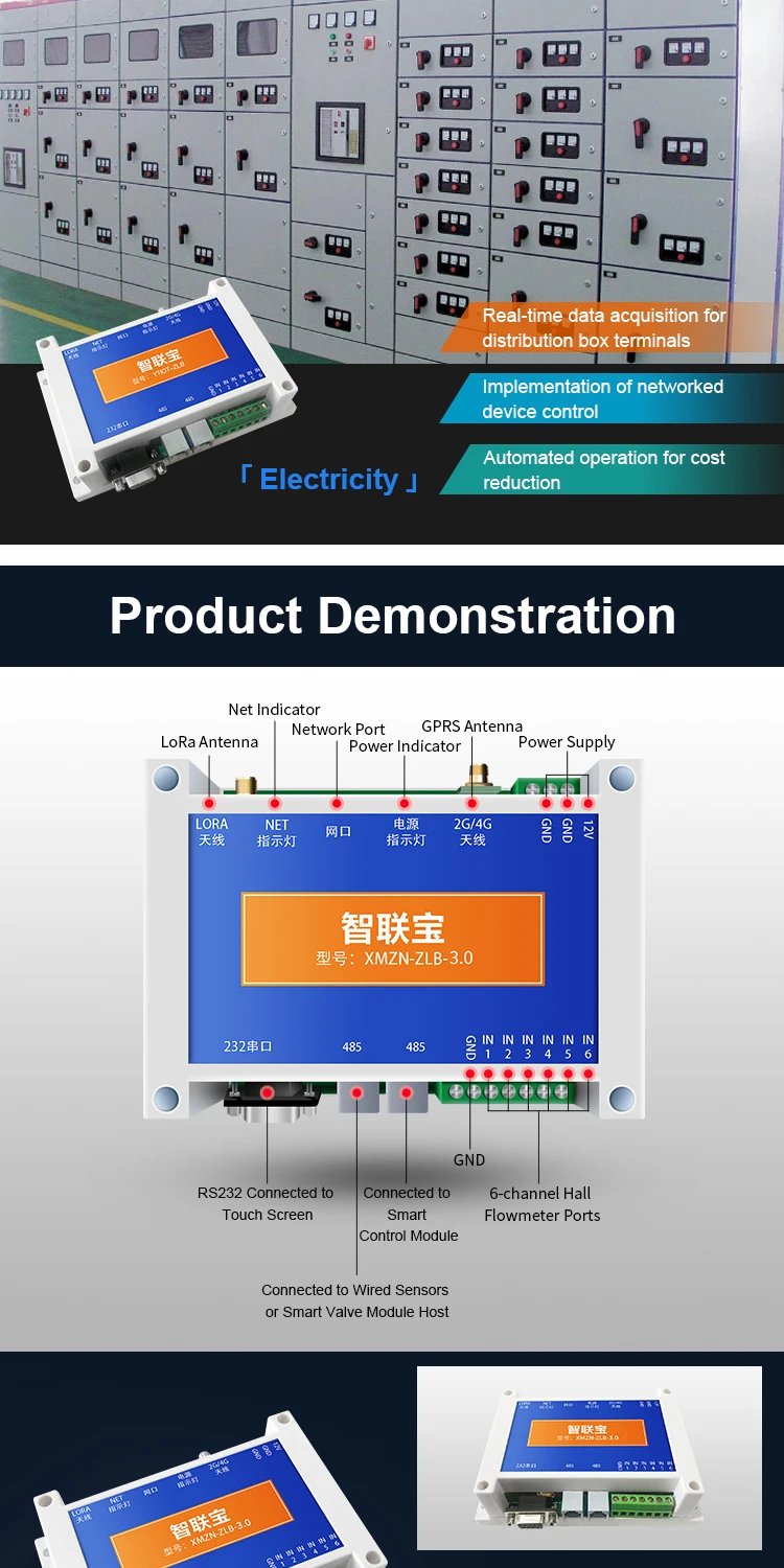 Stable Transmission Controller Lora Communication Iot Control