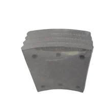 Hot selling SINOTRUK HOWO A7 dump truck T7 T7H T5G MAN  truck brake system spare parts 6-hole brake pads WG9100440027 in China