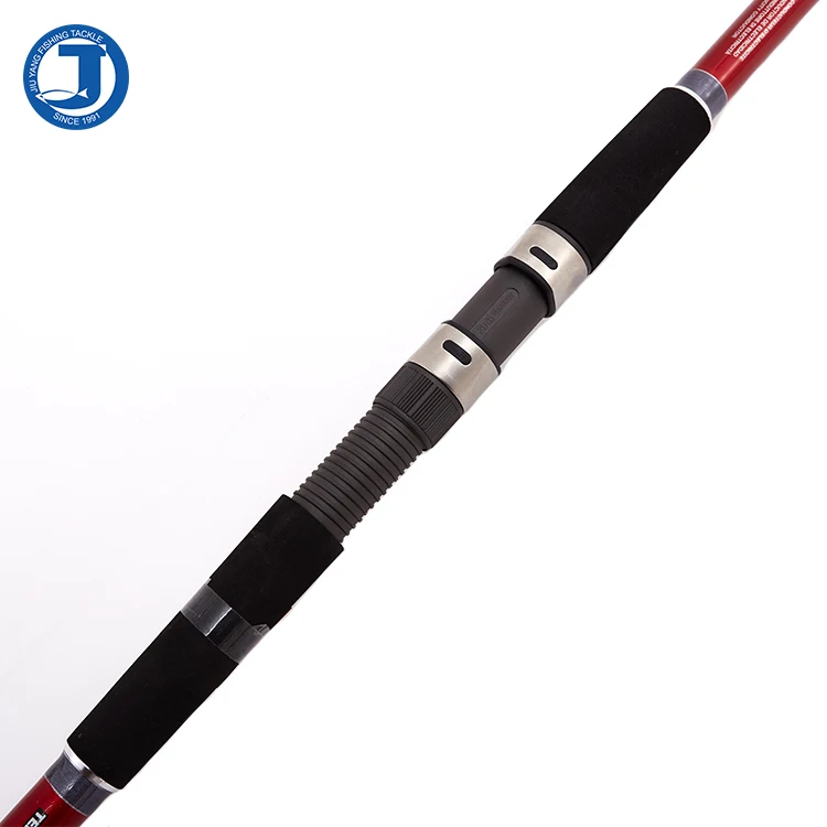 4 Section Full Fuji Components Solid Carbon Fiber Fishing Surf Rod