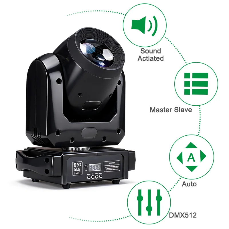 Igracelite Mini 100W Beam Spot LED Rotating Ktv Nightclub Led Moving Head Beam