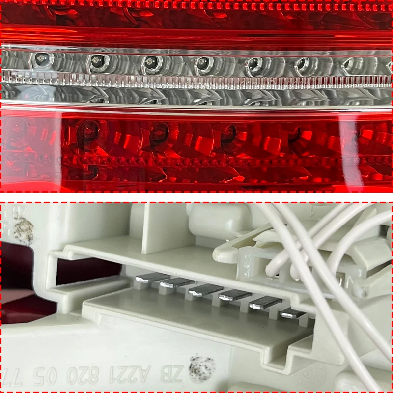 Car Brake Light Tail Light LED Rear Lamp for Mercedes Benz S-Class W221 AMG 2218201364 2218201464