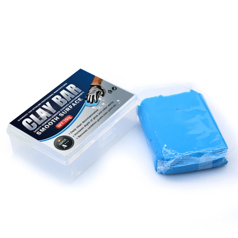 New Amazon Hot sale Factory customized detail equipment Grade A++ blue 100g cleaning clay bar for car