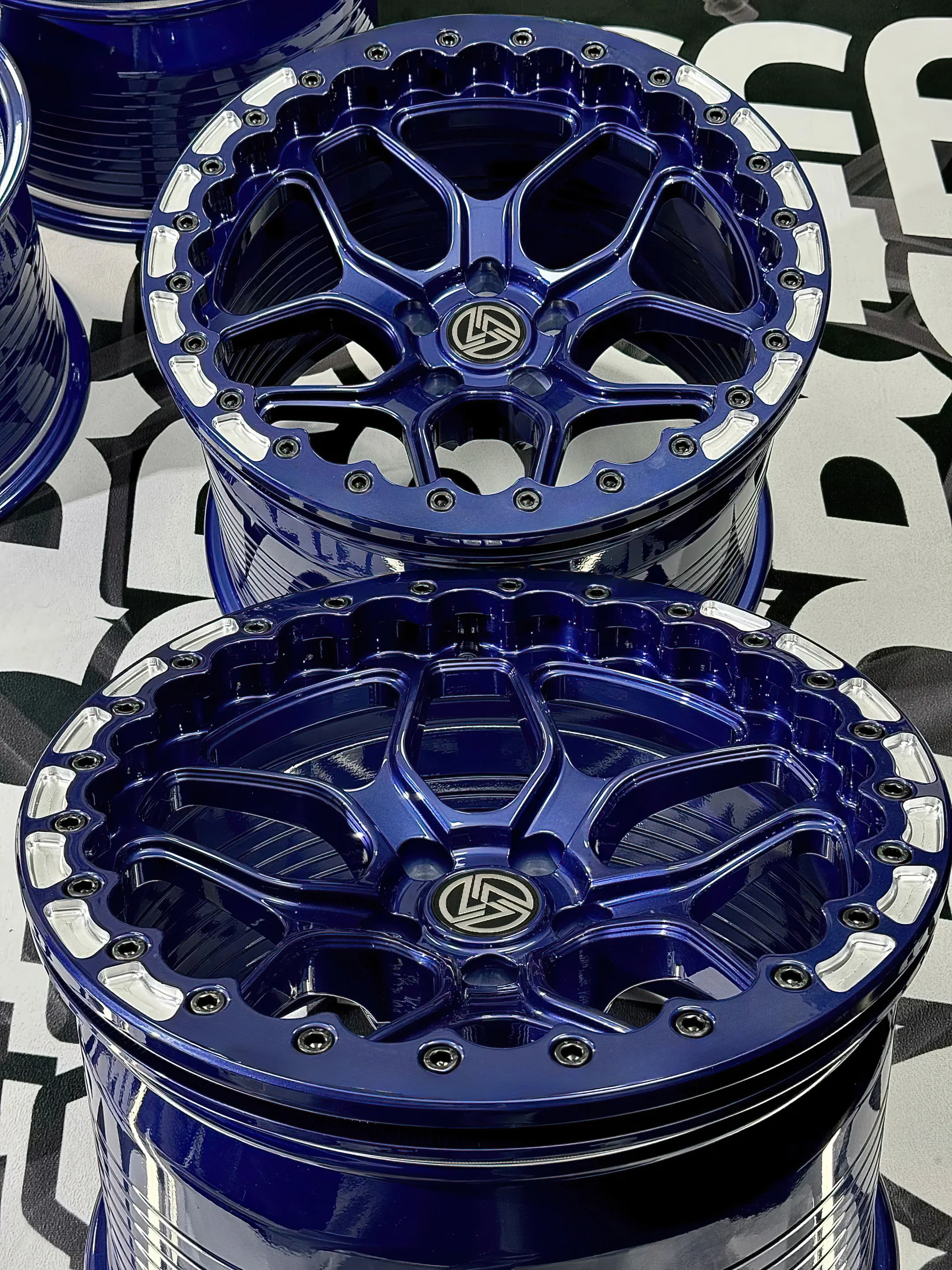 XL 1-Piece Custom Forged Monoblock Beadlock Wheel 5x114.3 5x112 5x130 5x120 Racing Car Wheel Deep Concave Off Road Wheel - Image 4