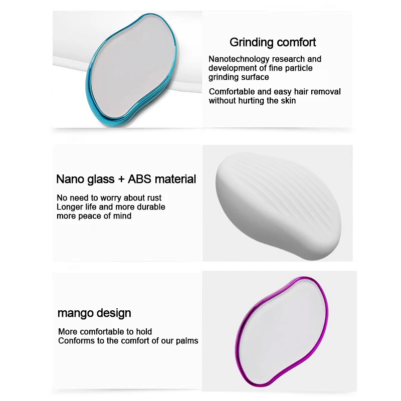 Kks Upgraded Reusable Bleame Painless Crystal Hair Remover Nano