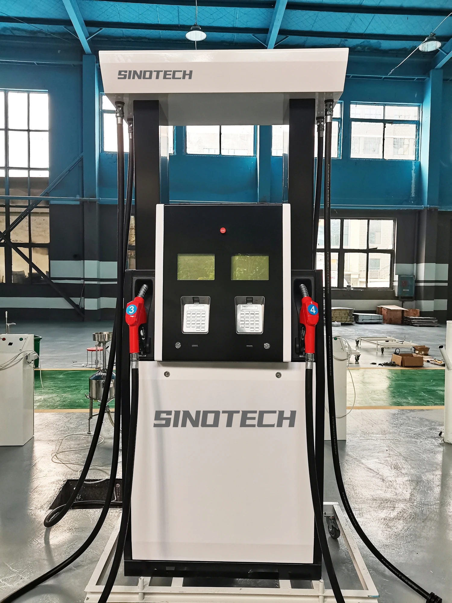 2つのノズルを備えた長持ちするST-50燃料ディスペンサーガソリン