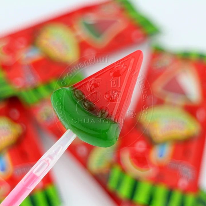 watermelon glow stick lollipop