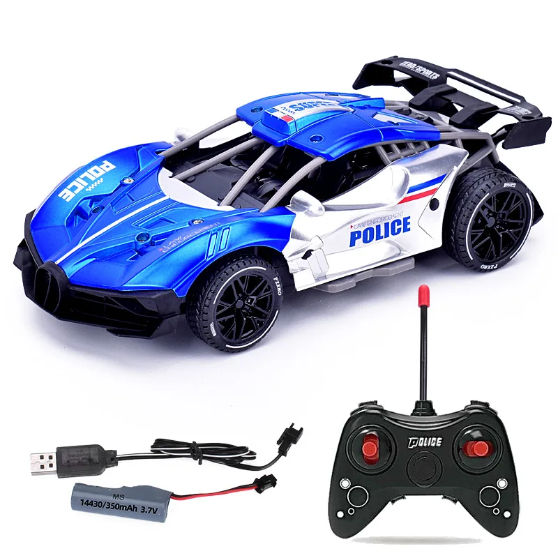 1: 20 Skeleton Alloy Remote Control Electric Car Boy PK Racing Car Four-way Charging Remote-controlled Toy Car