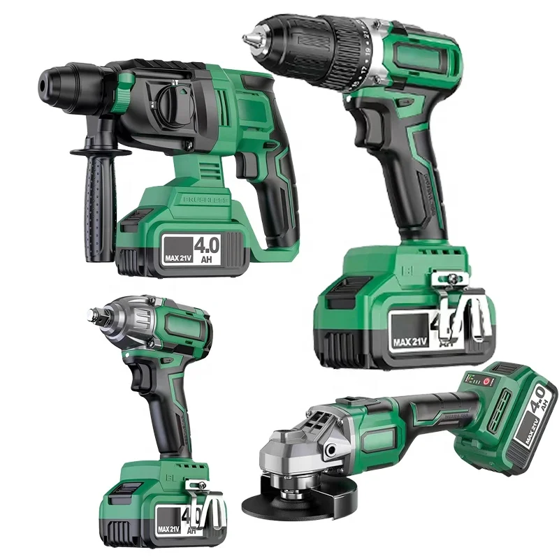21v Power Drills Set Wireless Drill Cordless Drill