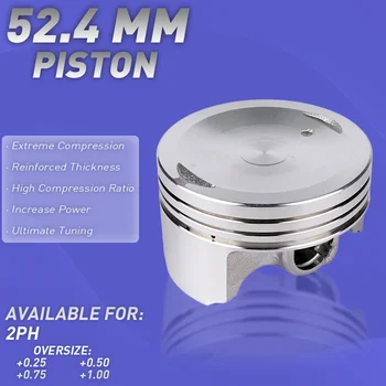 MIO M3 Racing Piston Set Essential 2PH for Yamaha MIO-M3 JOG I125 Series Motorcycles High Performance Piston & Parts