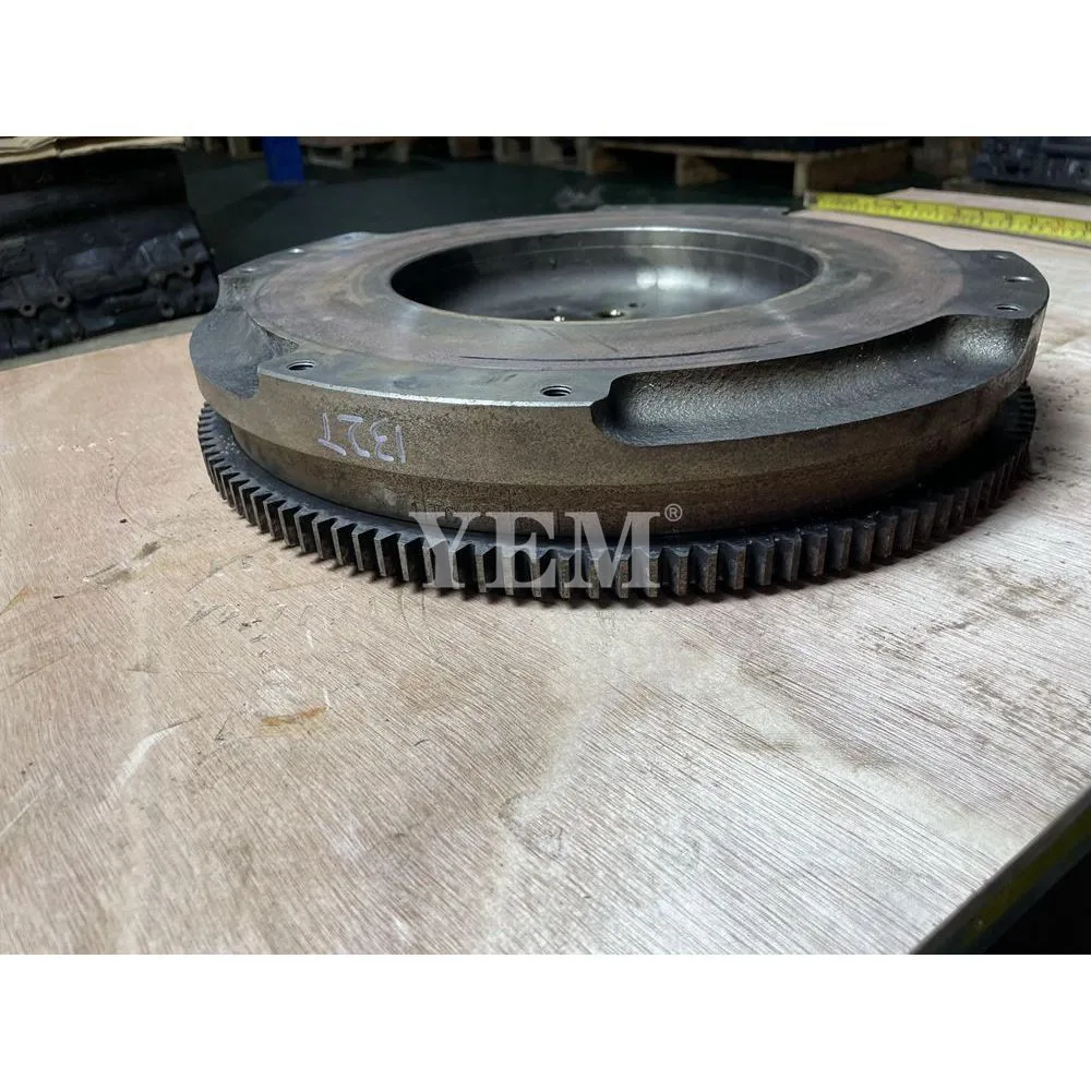 For Kubota V3800 Flywheel Assembly 1G598 Used Engine 4