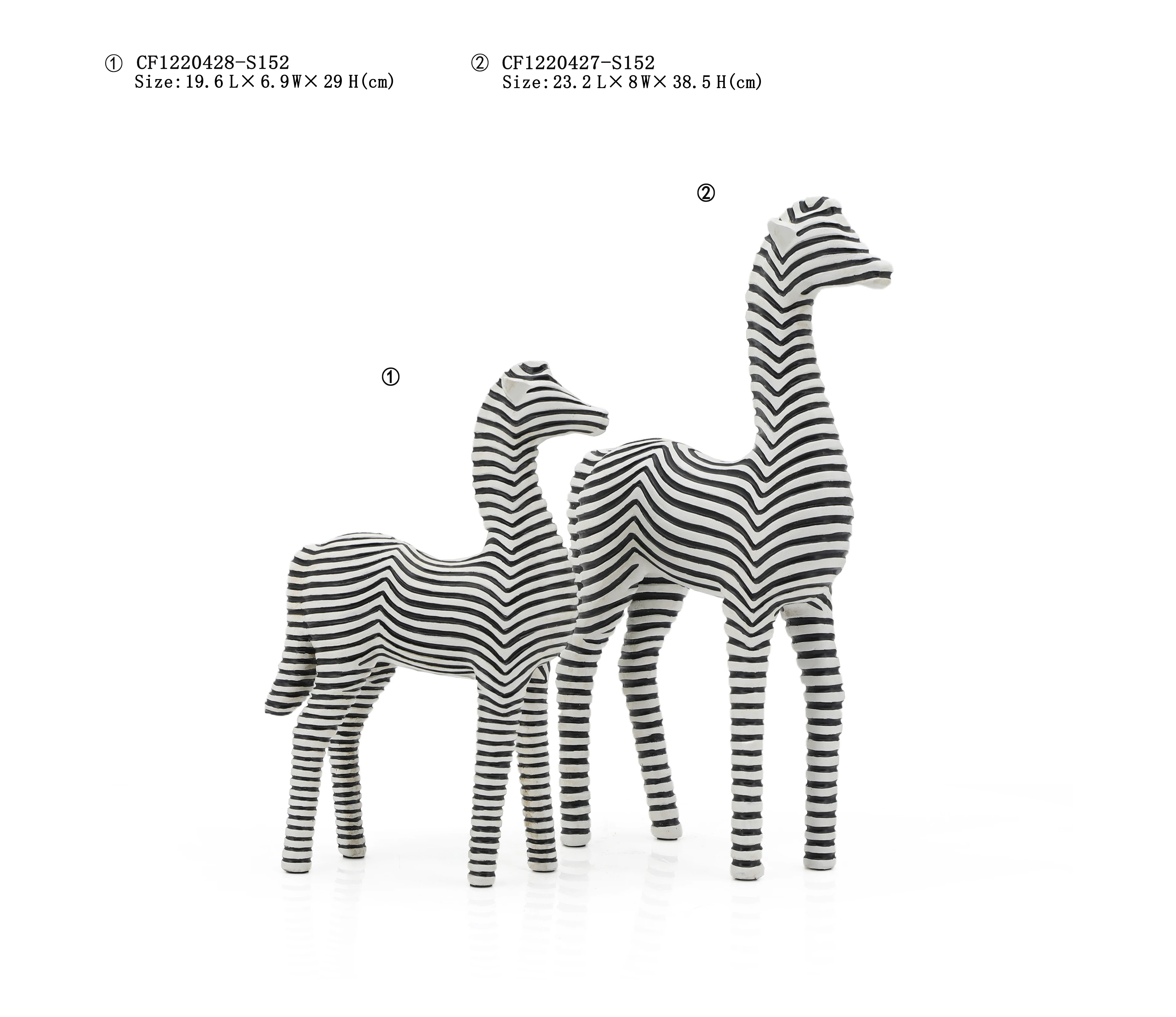 Charming Animal Sculpture Home Decoracion Wholesale Resin Zebra Object For Living Room Ornament supplier