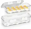 Contenedor de alimentos con plato para huevos-L