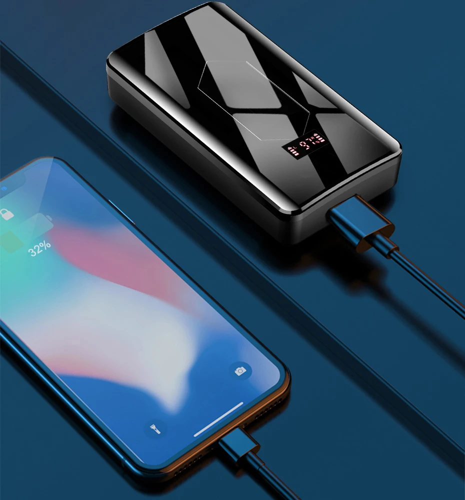 Laudtec TWS 5.0 Headphones 10000mAh Charging Box Stereo Sports Waterproof Earbuds Headsets Wireless Headphones