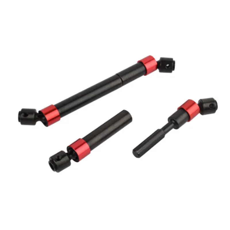 2pcs 1/10 for Trx4 Trx-4 324mm Wheelbase Rock Crawler Metal CVD Upgrade Parts Front Rear Drive Shaft