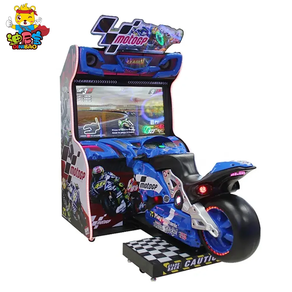 핫 세일 동전 작동 모토 GP 시뮬레이터 레이싱 카 아케이드 게임기 판매