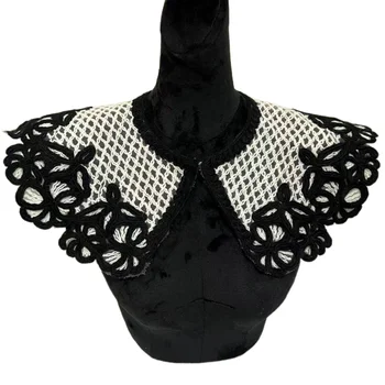 China Factory Prices New Design Sequin Symmetrical Collar Suitable For Evening Wear