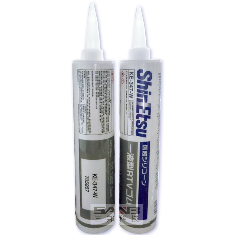 Shinetsu KE-347 Silicone Adhesive - High Temp Resistant Sealant