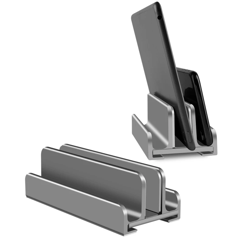 New Design Aluminum Alloy Silicon Desk Organizer Holder Space Saver