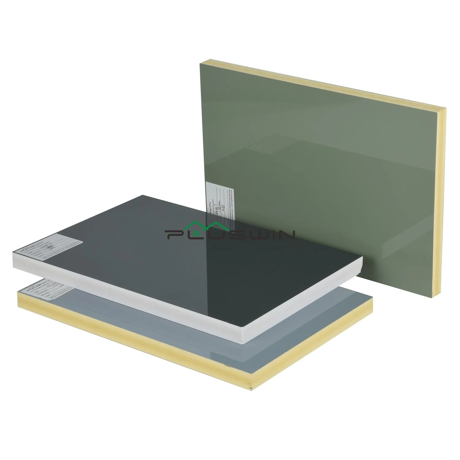 5-30mm Pluswin Decorative PETG Laminated PVC Foam Board for Furniture Cabinets Wardrobe