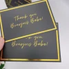 Gold foil stamping