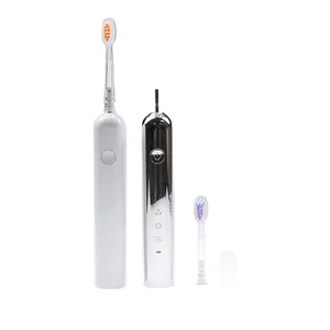High Quality Premium Sweeping Vibrating Electric Toothbrush Adults Silver Popular Color Best Seller Style OEM