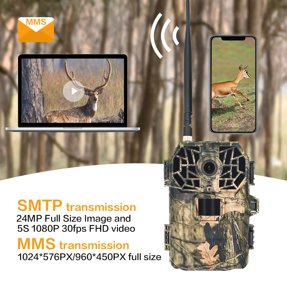 32mp Red Dot Animal Observation Surveillance Cams Wild Game Trail