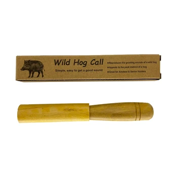 Appelant Pour Sanglier En Bois - Sifflet Imitation Cri De Sanglier, Outil De Chasse Portable - 11