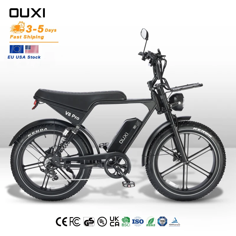 OUXI V8 PRO Max 24インチ電動ファットバイク 48V 15Ahバッテリー