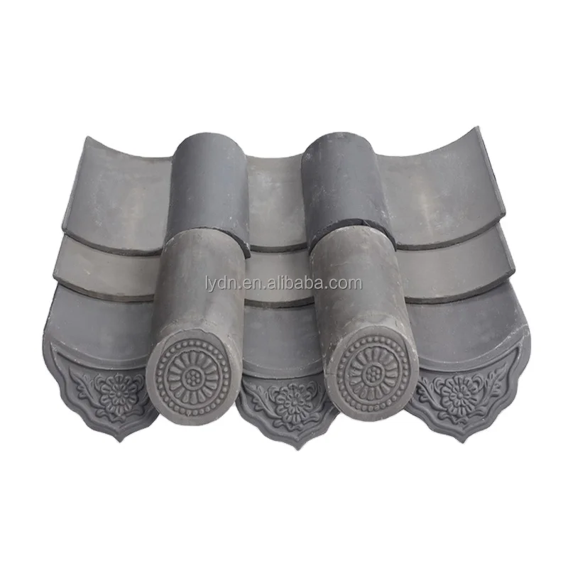 Classical Chinese Courtyard Architecture With Grey Clay Roof Tile