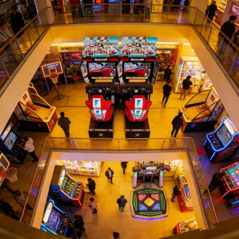 3D Car Racing Game Machine - Simulator Arcade Video Game