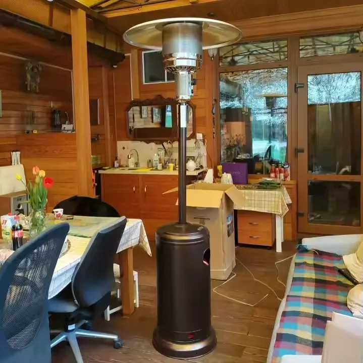 2025 горячая Распродажа современный газовый обогреватель в форме грибовидного зонта уличный нержавеющая сталь сжиженный газ подогрев пропана