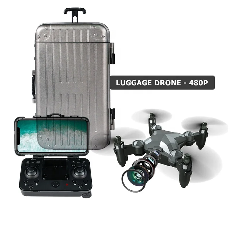 Wholesale 2.4G wifi camera portable pocket suitcase mini rc remote control luggage drone quadcopter From m.alibaba.com
