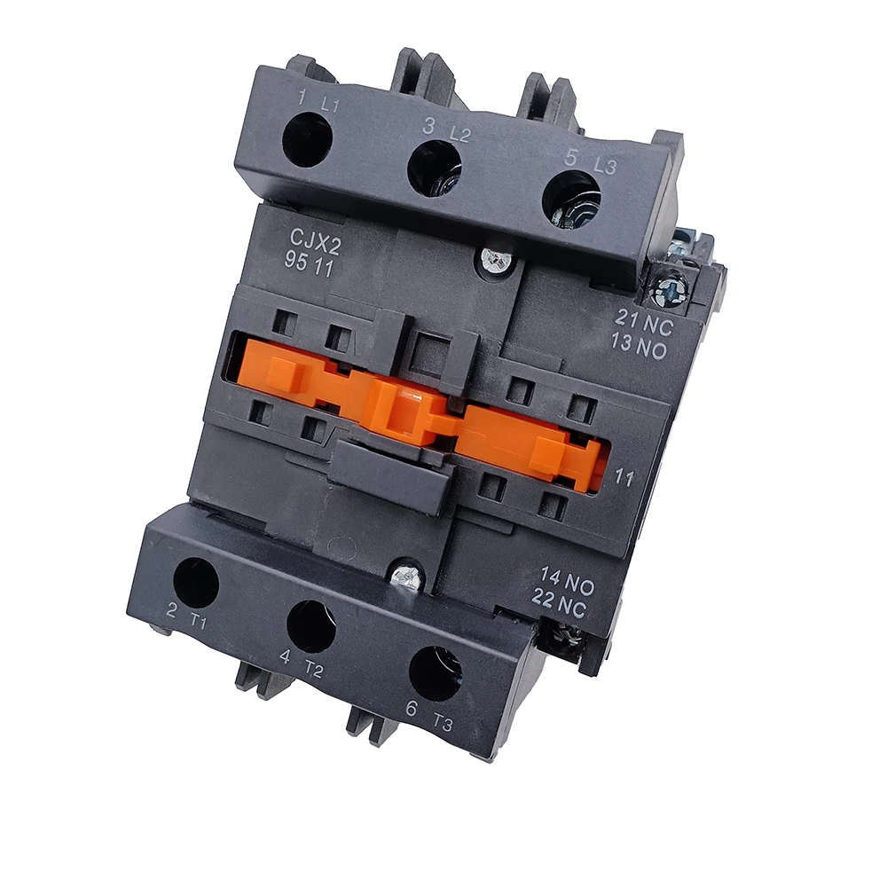 CJX2 контакторов переменного тока CJX2-9511 95A 3P 1NO1NC24V 36V 48V 72V 110V 127V 220V 230V 380V 400V магнитный