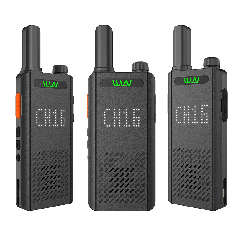 WLN Walkie Talkie KD-C170 cynydd Cynnyrchau Ar Dangos Dysgwyn Uchel-egwyddor Bateri Cradle Gall Chwilio 2 Setiau Walkie-talkie