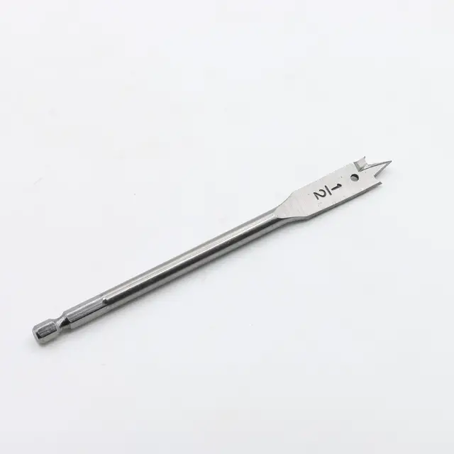 1/2 Inch Hex Shank Woodworking Spade Drill Bit Set Flat Wood Drill Bits
