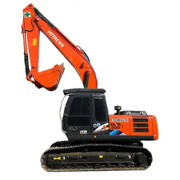 China export hot model Japan brand second hand 20 ton hydraulic excavator Hitachi ZX200 digger
