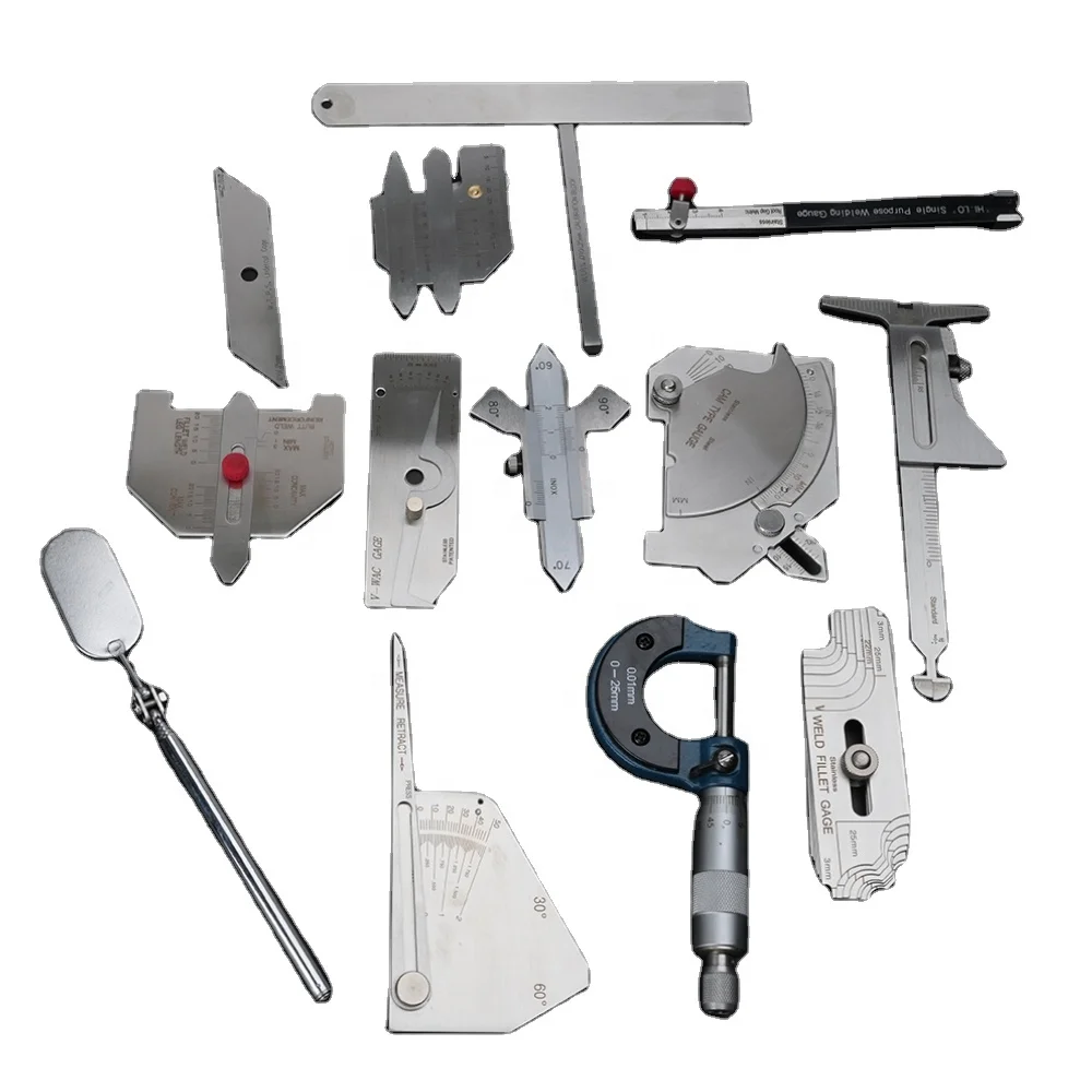 Dana W13a Weld Inspection Ruler Weld Tool Kits Undercut Ruler Detection ...