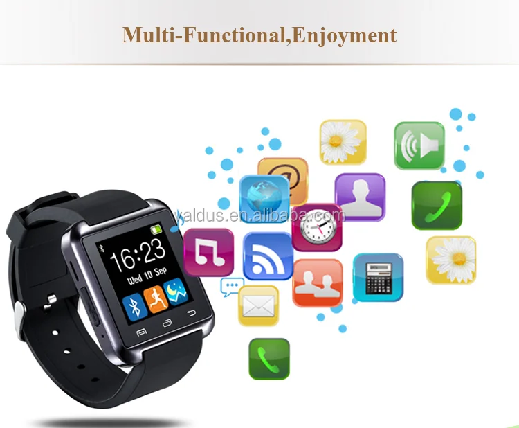 
 Wholesale 2021 smart watch phone call touch screen android smartwatch U8 reloj inteligente  
